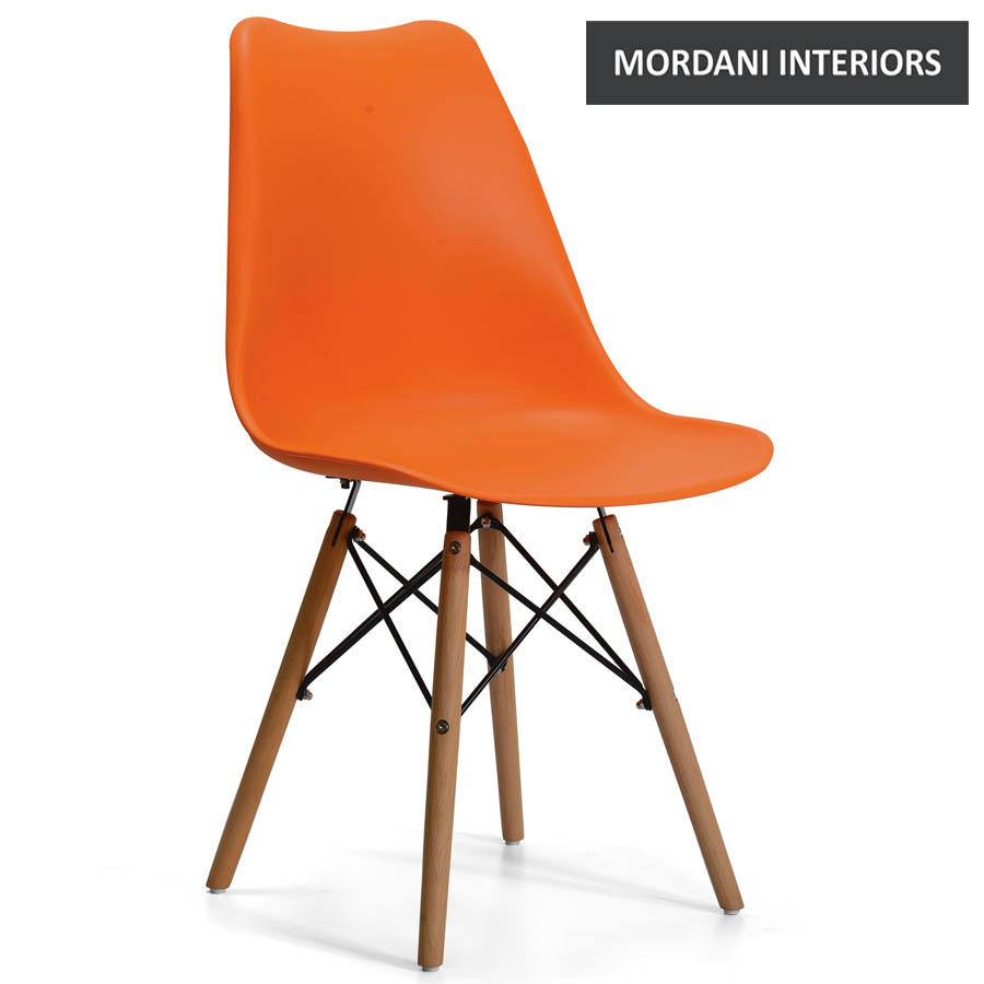 Eames DSW Orange Replica Cafe Chair